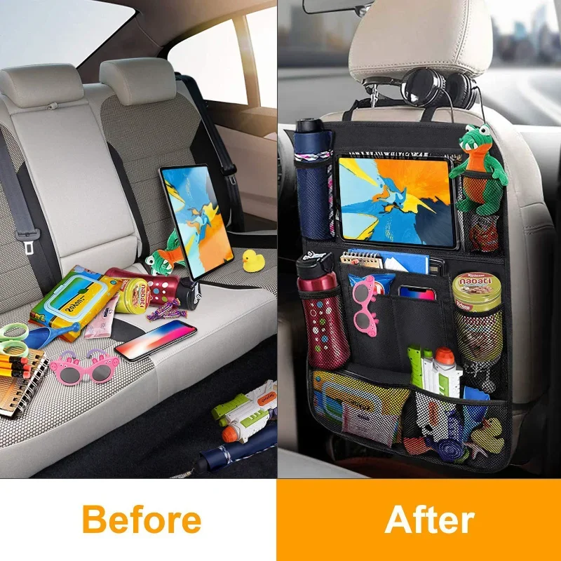 터치 스크린 태블릿 거치대 자동차 뒷좌석 정리함, 자동 - Tablet And Accessories Bag 리뷰 및 가격
