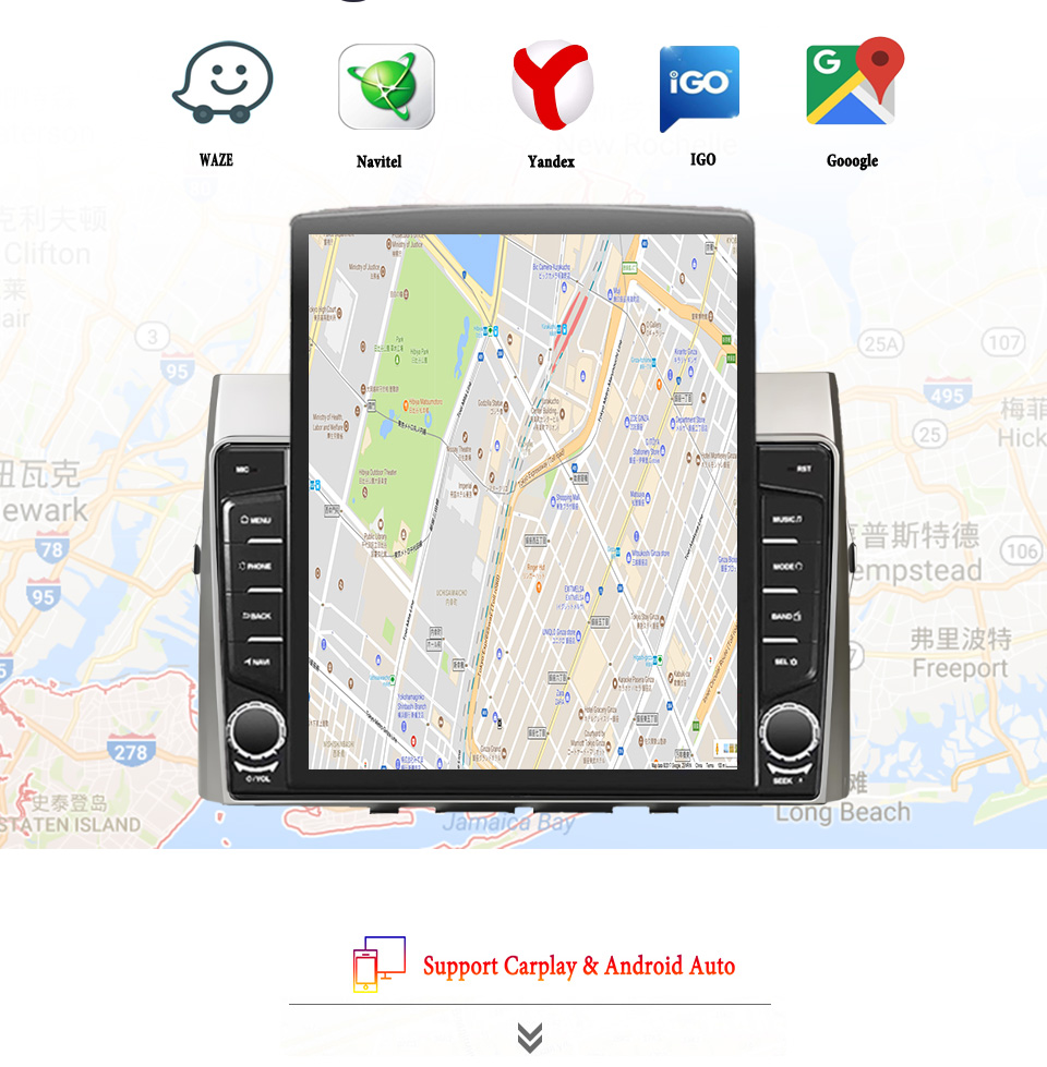 도요타 코롤라 버소 2004 2009 자동차 라디오 오 - Tablet Danish Mobile & Accessories Photos 리뷰 및 가격