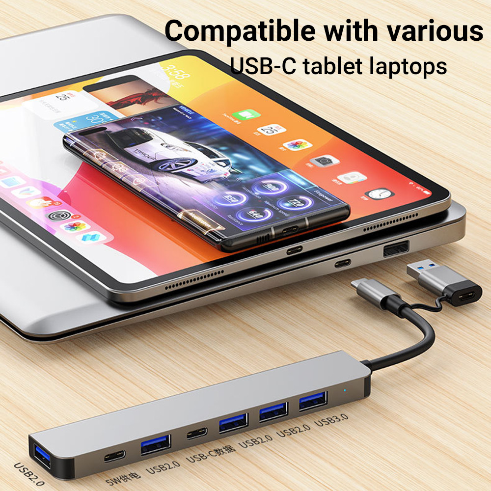 7-in-1 듀얼 헤드 USB-C&USB 도킹 스테이션 - Tablet Accessories For Students 리뷰 및 가격