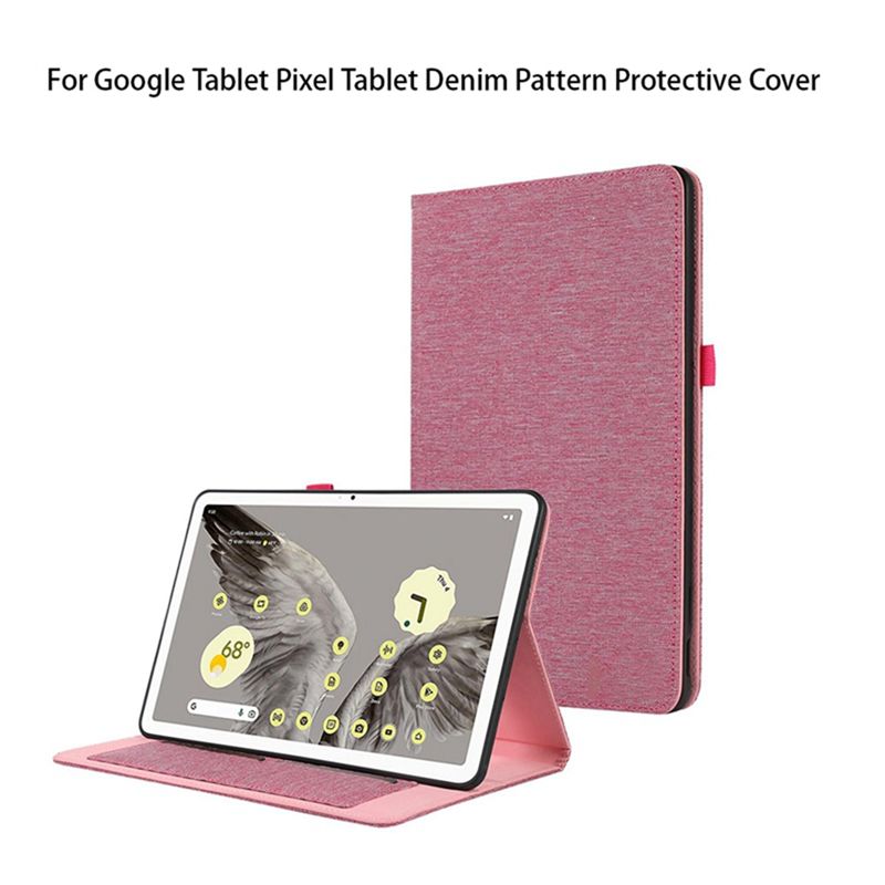 A55T 구글 태블릿 픽셀 태블릿용 데님 패턴 보호 커 - Google Tablet Accessories 리뷰 및 가격