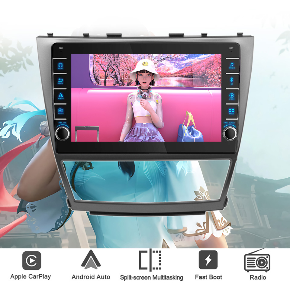 토요타 캠리 2006-2011용 8G+128G 안드로이 - Tablet Danish Mobile & Accessories Photos 리뷰 및 가격