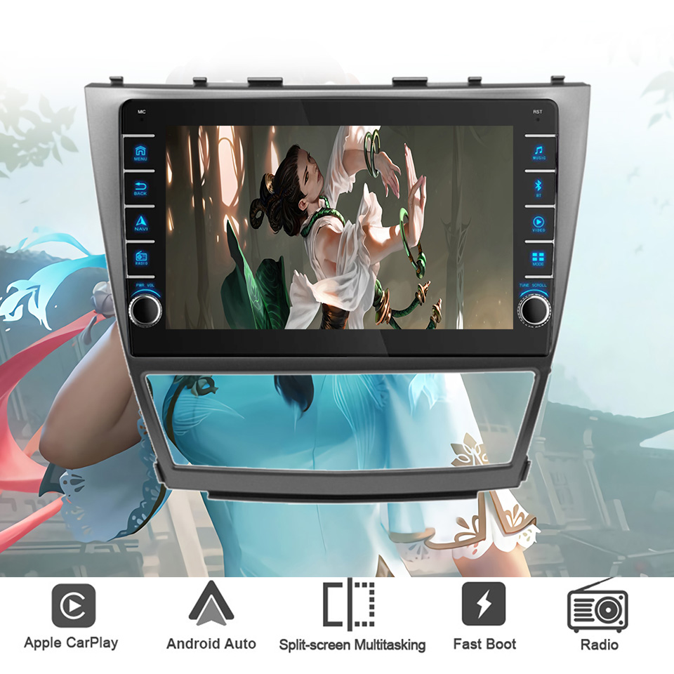 토요타 캠리 2006-2011용 8G+128G 안드로이 - Tablet Danish Mobile & Accessories Photos 리뷰 및 가격