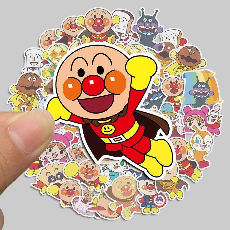 50pcs 만화 애니메이션 이미지 Anpanman 스티 - Tablet Accessories For Students 리뷰 및 가격