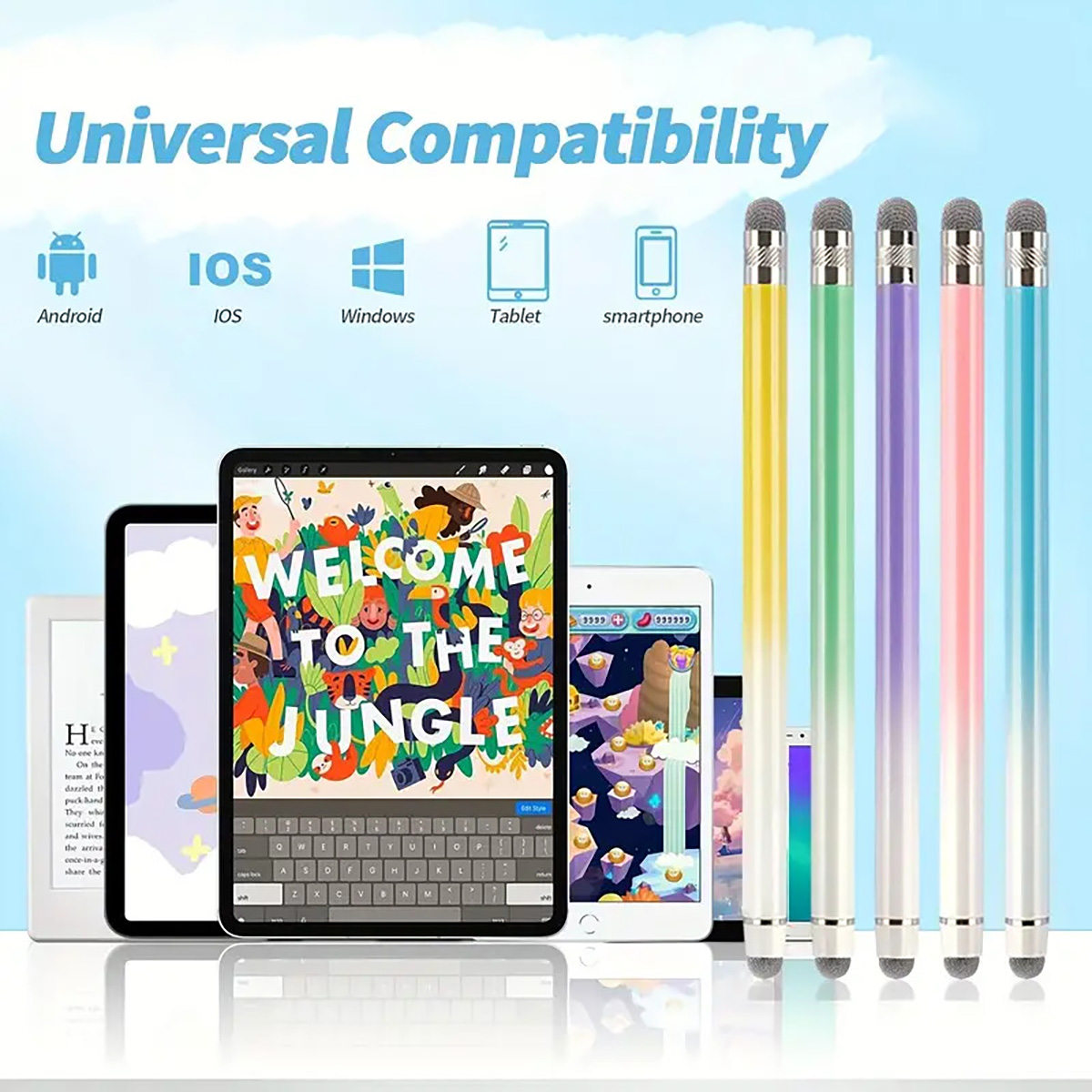 1팩 터치펜, 태블릿에 적합, 범용 정전식 펜촉, 시중 - Tablet Pencil Accessories 리뷰 및 가격