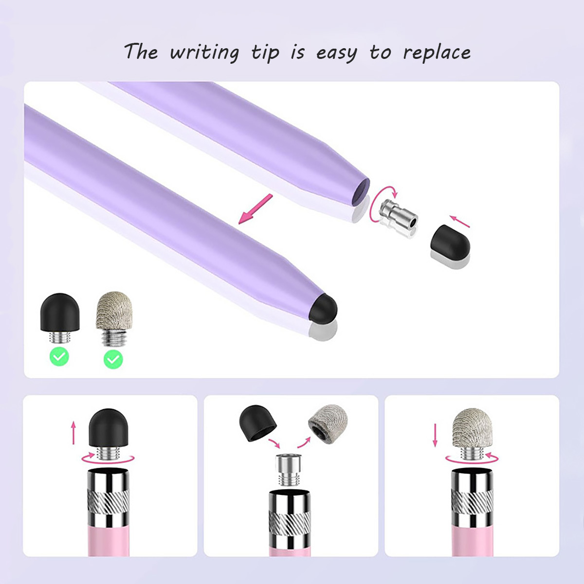 1팩 터치펜, 태블릿에 적합, 범용 정전식 펜촉, 시중 - Tablet Pencil Accessories 리뷰 및 가격