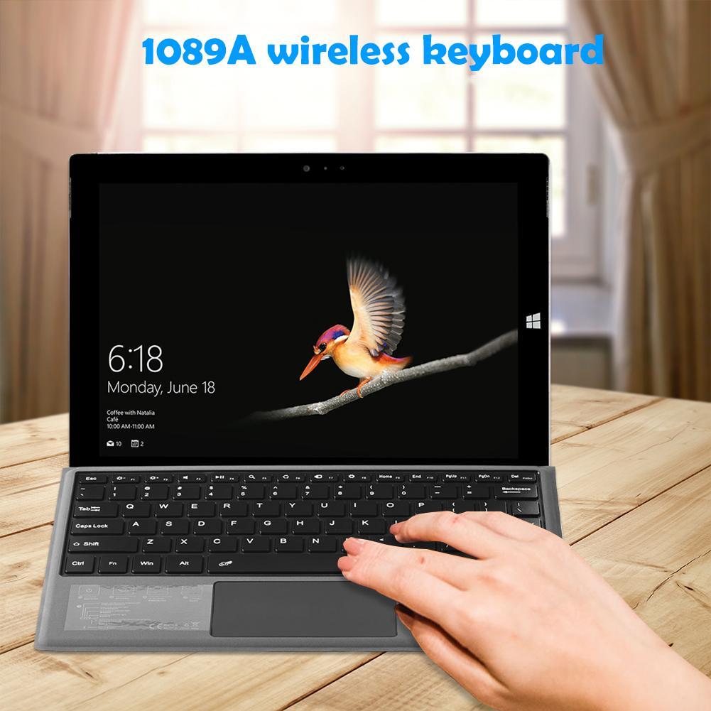 블루투스 호환 3.0 태블릿 키보드 터치패드가 있는 M - Microsoft Tablet Accessories 리뷰 및 가격